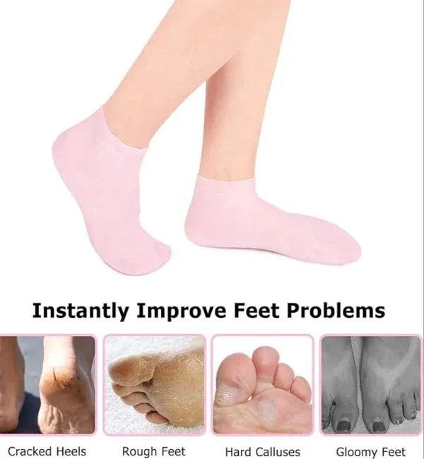 (Buy 1 Get One Deal ) 100% High Quality Silicon Socks For Unisex Men& Women
